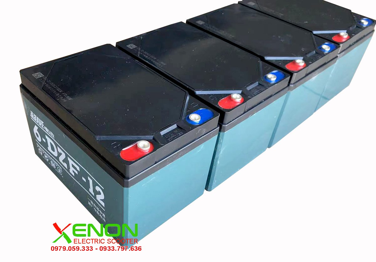 Ắc qui xe điện Chilwee 6-DZM-12/ 12V 12Ah tiêu chuẩn quốc tế Ắc qui xe điện Chilwee 6-DZM-12/ 12V 12Ah tiêu chuẩn quốc tế